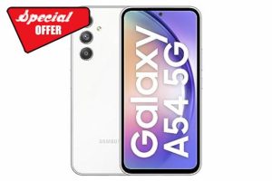 Samsung Galaxy A54 256GB 5G Mobile Phone - Awesome White