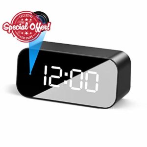 MAGENDARA Hidden Camera Clock Spy Camera Wireless Wifi 4K Full HD Spy Cam with Night Vision Motion Detection for Indoor Home Security(2.4/5Ghz)