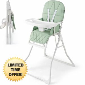 Maxmass Foldable Baby Highchair