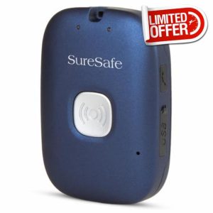 SureSafeGO Pendant Alarm For Seniors - Fall Detection
