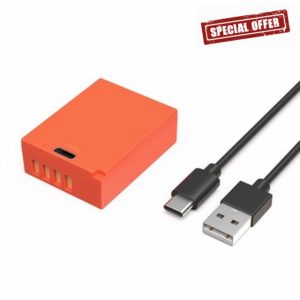 SMALLRIG NP-W126S Battery 1050mAh USB-C Camera Battery for Fujifilm X100 IV