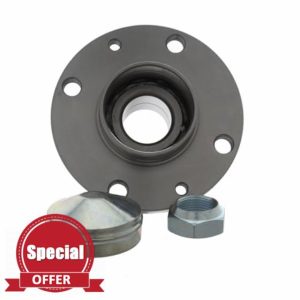 XYZ Parts Replacement Rear Wheel Bearing Hub Kit ABS Sensor Assembly Compatible with Fiat 500 312 Convertible & Hatchback 2008-2020 0.9 1.2 1.3 Diesel & Petrol Engines
