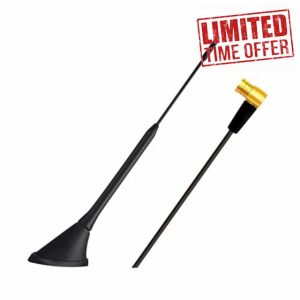 Road Angel RADAB2 External FM AM DAB Aerial Car - Amplified Car Antenna