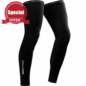 GripGrab Classic Thermal Winter Cycling Leg Warmers Anti-Slip Warm Fleece-Lined Autumn Road MTB Gravel Bike Sleeves
