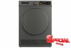 Electra 8Kg Condenser Tumble Dryer - Dark Silver - B Rated            [Energy Class B]