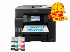 Epson Business Eco Tank ET-5805 A4 High Duty Multi function Inkjet Printer with High Yield Ink