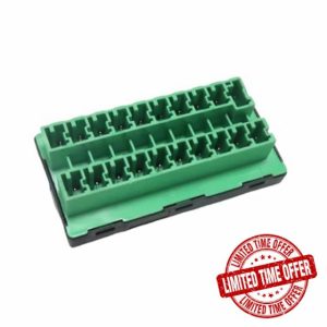 Can Splice Block Fuse Connector Green 20 Way Fit for Chrysler Pacifica Jeep Wrangler 2017-2022 Replace#68321746AA