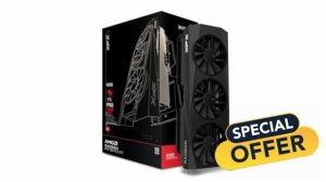 XFX Quicksilver AMD Radeon RX 9070XT Gaming Edition Graphics Card with 16GB GDDR6 HDMI 3xDP