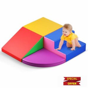 4 Pieces Climb and Crawl Foam Play Set