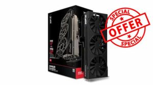 XFX Swift AMD Radeon RX 9070XT Triple Fan Gaming Edition with 16GB GDDR6 HDMI 3xDP
