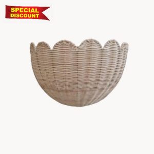 Decorative Woven Rattan Wall Basket