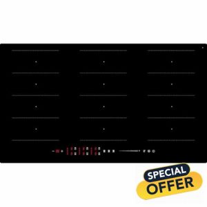 electriQ 90cm 6 Zone Induction Hob with Flex Zones and iMove Functio