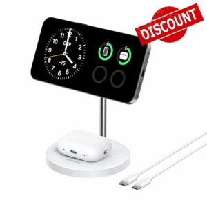 Anker MagGo 2-in-1 Wireless Charging Station