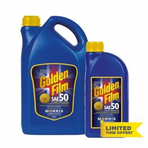 Golden Film SAE 50 Classic Motor Oil for Petrol & Diesel Engines 6L