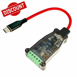 DSD TECH SH-U11GL Isolated USB-C to RS485 Adapter with FTDI Chip