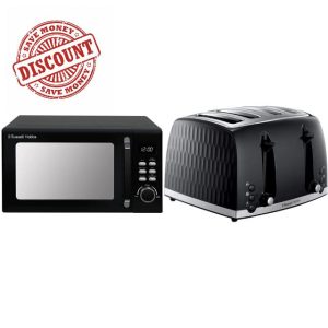 Russell Hobbs RHM2026B STYLEVIA 20 Litre 800 W Black Digital Microwave