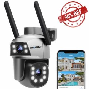GENBOLT WiFi Security Camera Outdoor with PoE