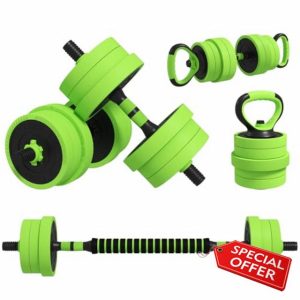SPORTNOW 4-in-1 Adjustable Weight Dumbbells Set