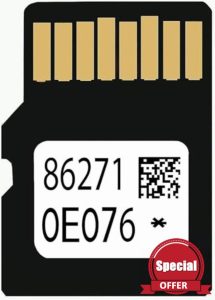 2024 Latest 86271-0E076 Navigation SD Card Update Version for Toyota RAV4 Camry Corolla Highlander 4Runner Tundra-Toyota Navigation Micro SD Card GPS Map for USA/CAN Multi Card Reader in 1 SD Card