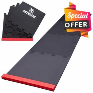 Ruthless | Puzzle Foam Dart Mat for Beginners and Professionals | 60 x 237cm.