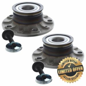 XYZ Parts Replacement Rear Wheel Bearing Hub Kits ABS Sensor Assembly Compatible with Seat Leon 1P Hatchback 2005-2013 1.2 1.4 1.6 1.9 2.0 Diesel & Petrol Engines
