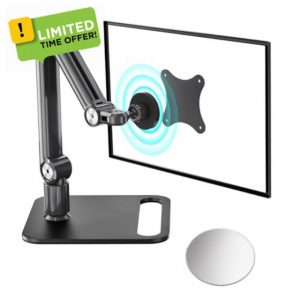 Feising - VESA Portable Magnetic Monitor Mount for 10 15.6-18.5 inch Monitor
