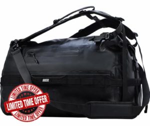 MIER Large Waterproof Duffel Bag Rolltop Dry Backpack Duffle Bags for Kayaking