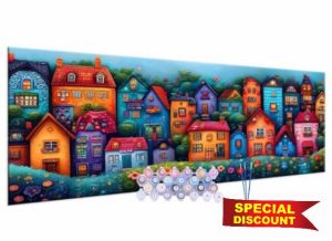 Paint by Number Kits for Adults with Framed Canvas Paint by Number