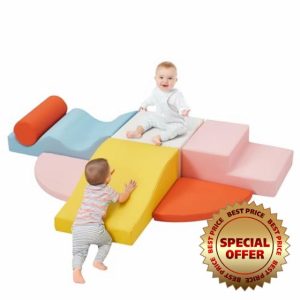 EROMMY 7 Pieces Baby Soft Play Set