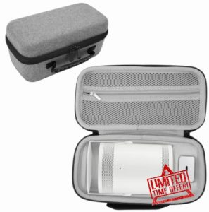 Projector Carrying Case for Samsung Freestyle projector case Compatible with The Freestyle Projector & The Freestyle 2nd Gen Portable Projector 360° All-Round Mini Projector Case Hard Storage Case