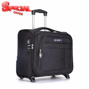 AEROSTAR Navigator Series Roller Bag Case fits Laptop up to 16”