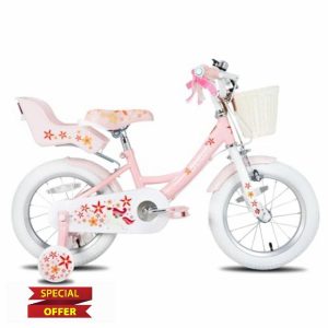 STITCH Unicorn 16 Inch Girls Bike for 4-7 Years Old Kids