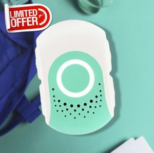 KARRI for Kids – Turquoise | Data-Enabled Walkie-Talkie with Voice Messaging to KARRI Phone App | Screen-Free for Kids | GPS & SOS | Child-to-Child & Parent-to-Kids Chat | WiFi & Data Enabled | Age 4+