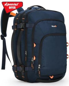 Tolaccea 35-45L Travel Laptop Backpack