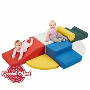 EROMMY 7 Pieces Baby Soft Play Set