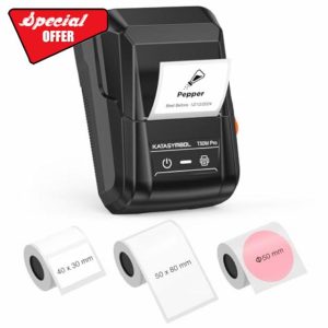 SUPVAN T50M Pro Bluetooth Label Maker Machine with 3 Tapes