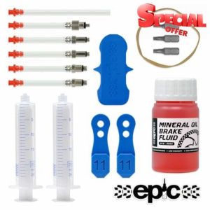 epic Bleed Kit for Clarks Brakes & Mineral Oil | Fits M2