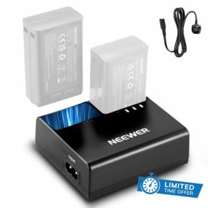 NEEWER NC2-Z1 Dual Slot Battery Charger Kit for NEEWER Z2 Z1 Z760 Z880 TTL Speedlite Flash