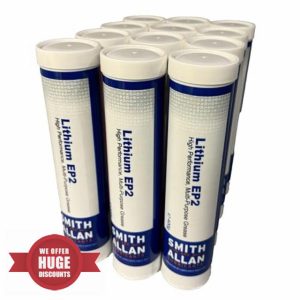 Lithium EP2 Grease Cartridge Multi-Purpose NLGI2 12 x 400g Tube