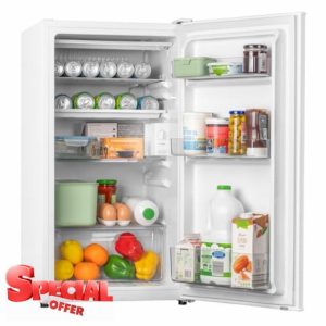 SIA HSTT90WH/E White Freestanding 90L Fridge with Cooler Box