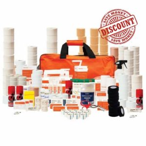FirstAid4Sport Full Season Team First Aid and Taping Kit - Comprehensive Sideline Suppo