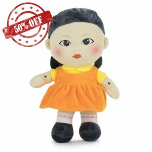 SQUID GAME The Challenge The Challenge Squid Game Plush Doll 28cm with Backup Card