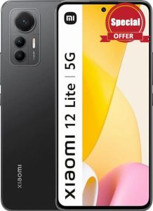 Xiaomi 12 Lite 128GB Black Unlocked (Renewed)