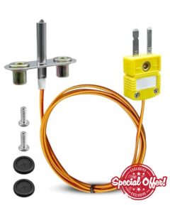 HUQUZN Thermocouple Probe Kit Fit for Traeger Pro 575 & 780 Ironwood 650 & 885 Pellet Grills Replace KIT0422