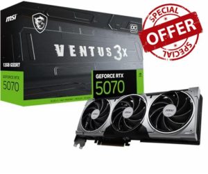 MSI GeForce RTX 5070 12G VENTUS 3X OC