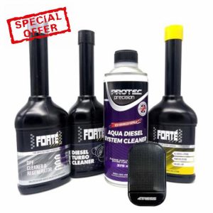 4TRESS Forte Diesel Car Fuel System Treatment & DPF Cleaner & Diesel Turbo Cleaner Non-Slip Dash Ma
