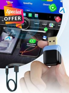 Mini Wireless Carplay Adapter & Android Auto Wireless Adapter