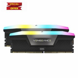 CORSAIR VENGEANCE RGB DDR5 Light Enhancement Kit (No Physical Memory) – Black