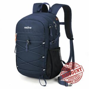 HALOVIE Hiking Backpack 20L Lightweight Walking Daypack Breathable Camping Rucksack for Men Wome