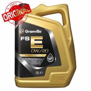 Granville FS-E 0W/20 Fully Synthetic Engine Oil – 5L | Advanced Low Viscosity – Fuel-Efficient Oil for Petrol and Hybrid Engines
